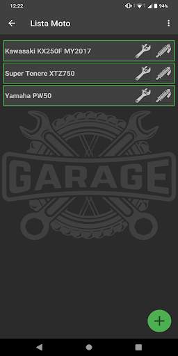 MX Garage screenshot 2