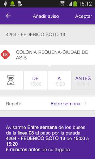 Alicante Bus - App Oficial screenshot 8