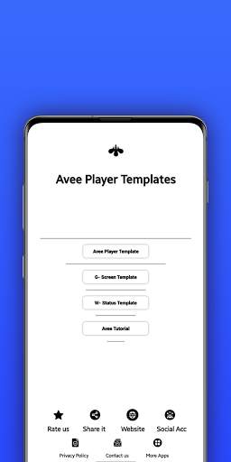 Avee Player Templates - WhatsApp Status Templates screenshot 2