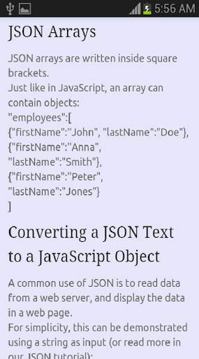 JavaScript-W3school Offline screenshot 4