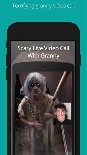 Terrifying Granny's Fake video Call Simulator screenshot 4