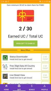Win Free Royal Pass & UC for Pubg screenshot 3