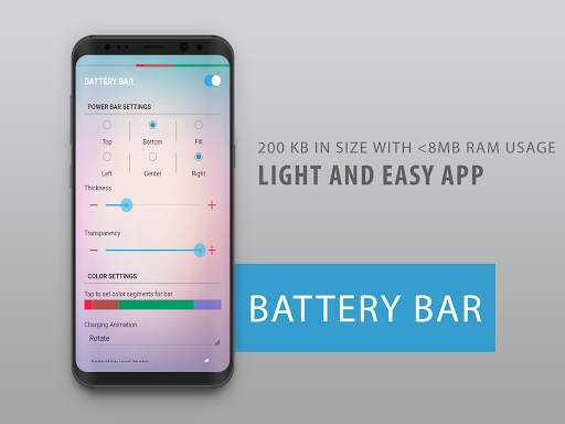 Power Bar - Battery Bar Free - Energy Bar screenshot 7
