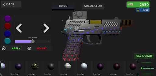 Gun Simulator: gun builder 3D screenshot 3
