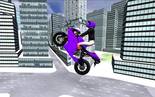 Motorbike Driving 3D City screenshot 4