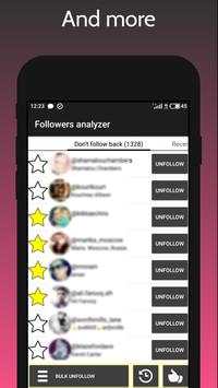 Followers Analyzer - Follow Tracker screenshot 2