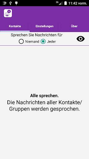 Sprechendes Messenger screenshot 1