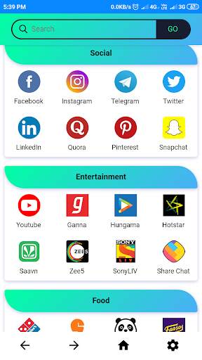 Ok Browser screenshot 3