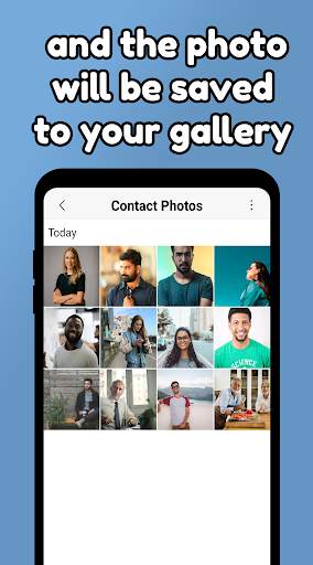 Import Photos from Contacts: Save Images screenshot 3