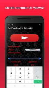 YouTube Earning (Money) Calculator screenshot 1