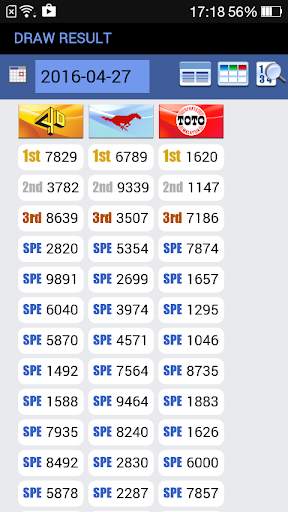 Win4D: Live 4D Result MY & SG screenshot 7