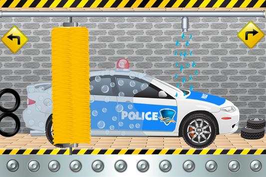 Police Car - Wash Games screenshot 4