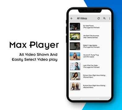 Full HD Video Player : MAX Player screenshot 1
