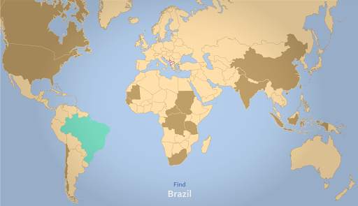 World Map Challenge screenshot 1