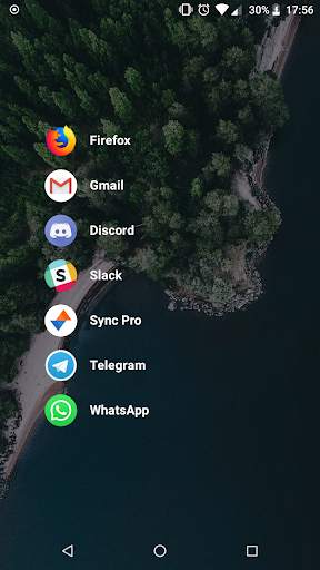 Lunar Launcher - Minimalistic launcher screenshot 1