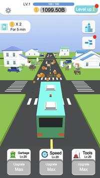 Idle Clean Road 3D screenshot 3