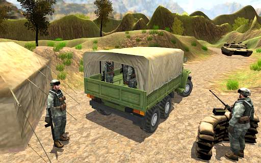 Army Truck 3D Driving Game screenshot 3