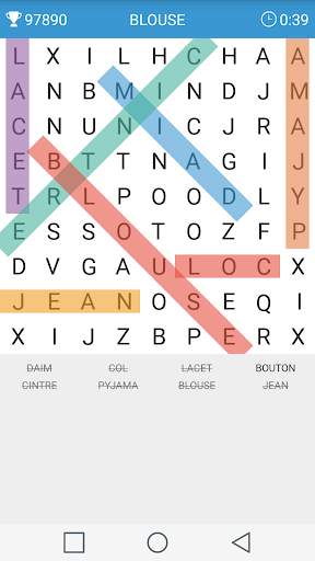 Mots Mêlés screenshot 8