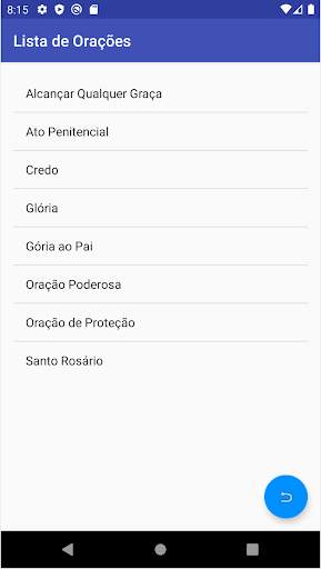 Navegador Liturgia Diária screenshot 4
