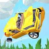 Blocky Car Stunts Crash Test: Demolition Race 1.0.1