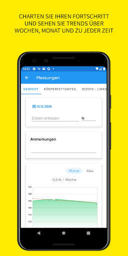 Körpermaß-Tracker screenshot 4