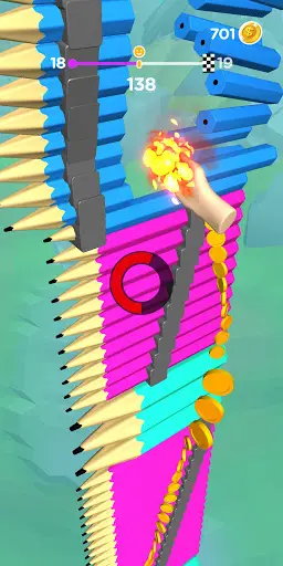 Chop it All - 3D Slicing Game screenshot 2