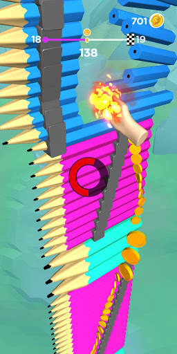 Chop it All - 3D Slicing Game screenshot 2