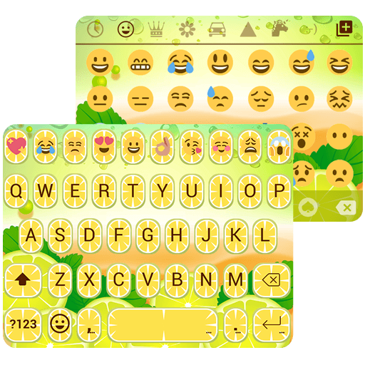 Lemon Emoji Keyboard Theme icon