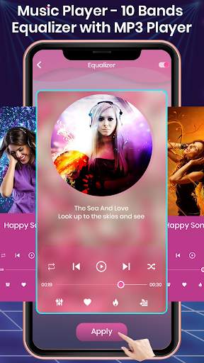 Music Player - 10 Bands Equalizer with MP3 Player screenshot 4