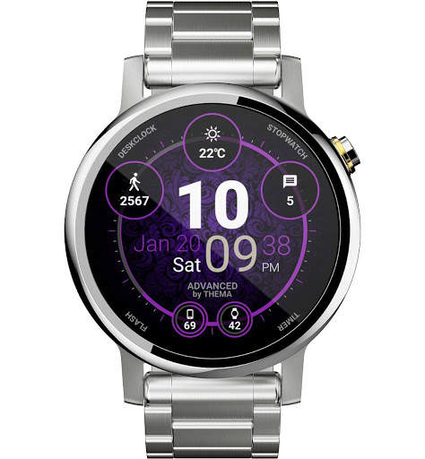 Advanced Watch Face & Clock Widget screenshot 14