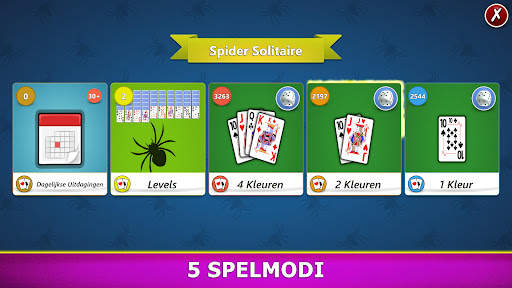 Spider Solitaire - Kaartspel screenshot 18