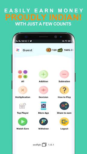 Count To Earn 1 تصوير الشاشة