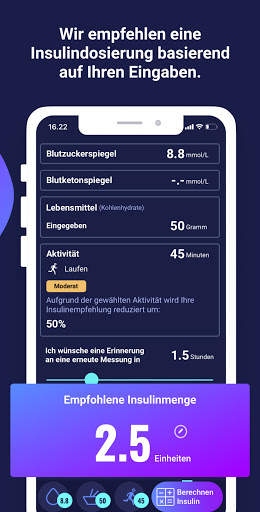 Hedia - Persönliche Diabetes-App screenshot 7