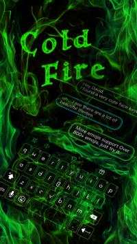 Emoji Keyboard-Cold Fire 5 تصوير الشاشة