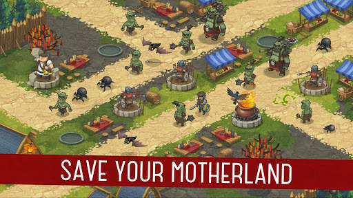 Orcs Warriors: Offline Tower Defense screenshot 2