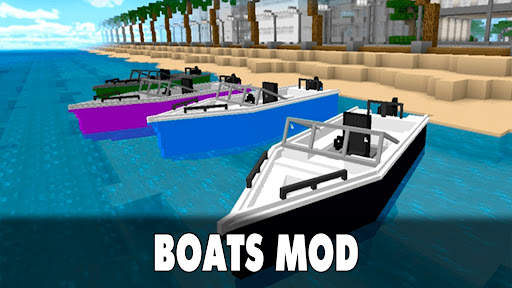 Boats Mod for Minecraft PE screenshot 3