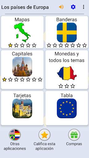 Países de Europa: Los mapas, banderas y capitales screenshot 3