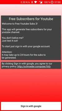 Free Subscribers for YouTube screenshot 2