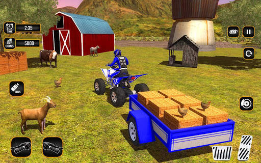 Quad Bike Offroad Racing 2021: Extreme Bike Racer screenshot 1