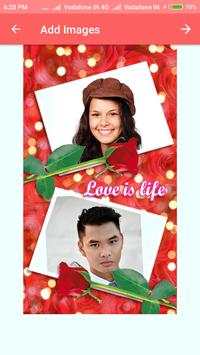Love Heart Dual Photo Frame 6 تصوير الشاشة