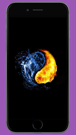 Yin Yang Aesthetic Wallpaper - Free screenshot 5