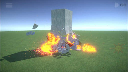 Sandbox destruction simulation screenshot 1