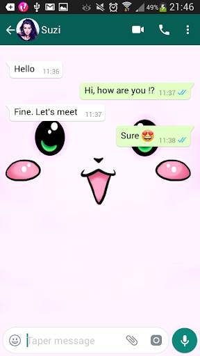 Cool Wallpapers for WhatsApp - Chat Background screenshot 1