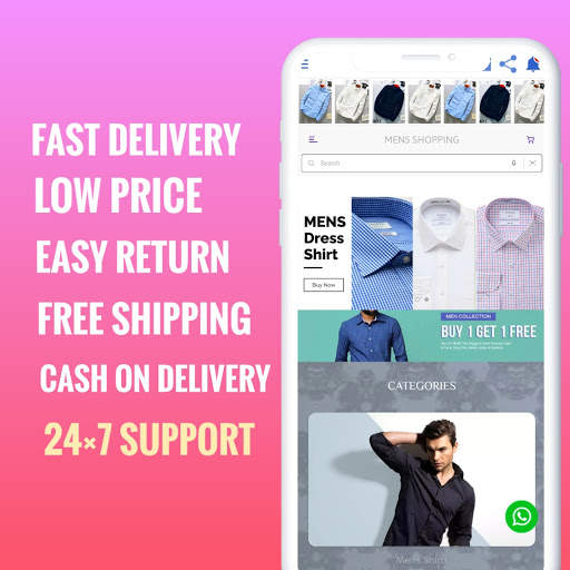 Mens Online Shopping App For Men screenshot 1