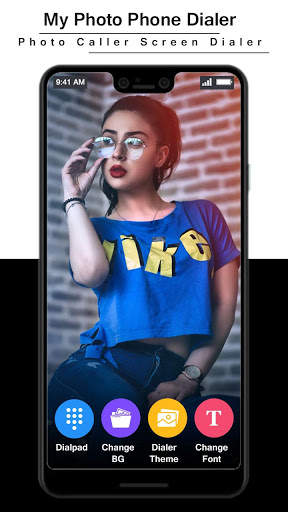 My Photo Phone Dialer  Photo Caller Screen Dialer screenshot 1