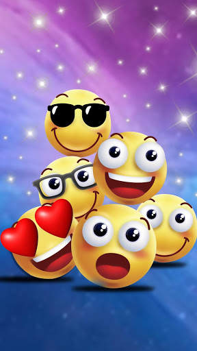 Cute Emoji Live Wallpaper screenshot 5