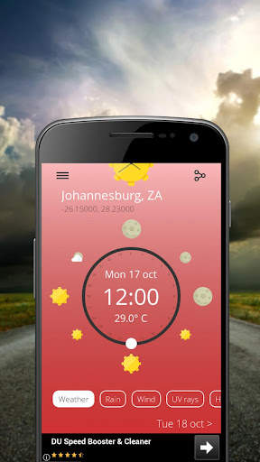 SunClock - Weather Clock screenshot 2