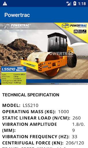 Powertrac Mobile App screenshot 4