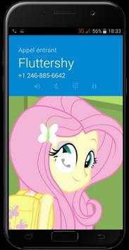 Fake Call From Fluttershy 3 تصوير الشاشة