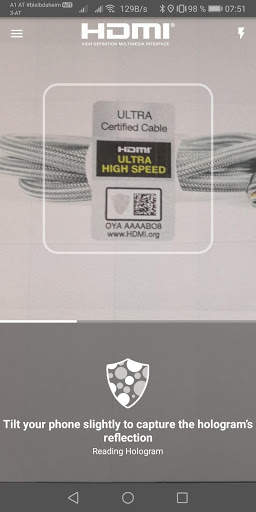 HDMI Cable Certification screenshot 2